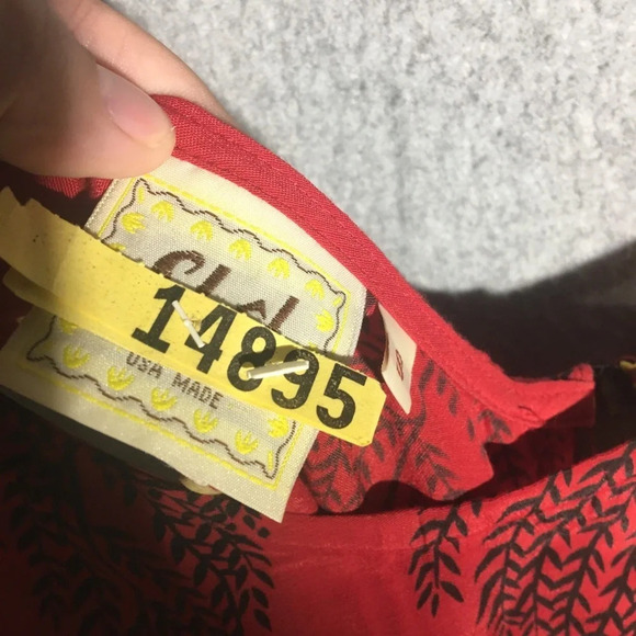 Womens Shok Dress Hawaiian Tropical Tourist Beachy Boho Vacation Maxi Length - Picture 4 of 6